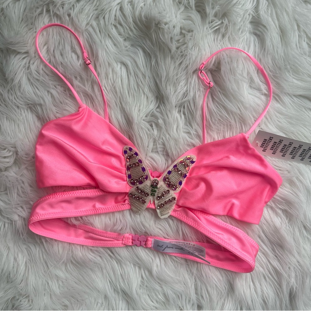 Out From Under • Monarch Butterfly Strappy Bralette